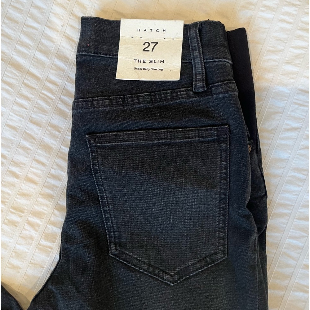 Hatch Women's Skinny Jeans - Dark Blue